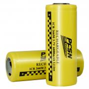 26650 Battery & Charger - 6000mAh (2 Pack)