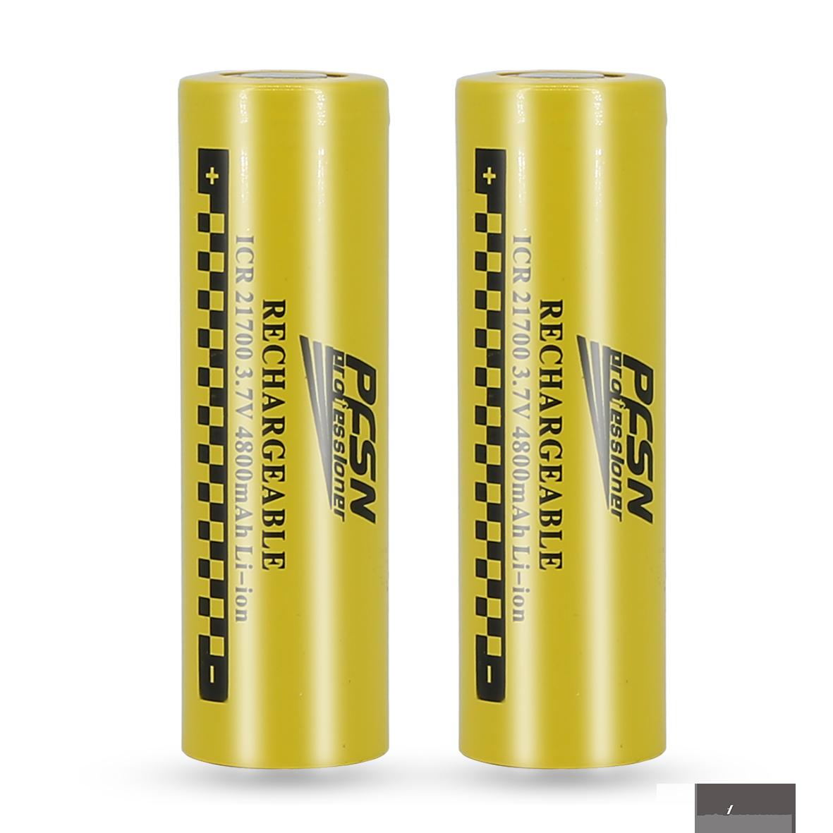 2pcs 21700 Batteries - 4800mAh Rechargeable Battery for DF3000 / DF30PRO Diving Flashlight & DH20R Diving Headlamp