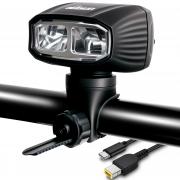 Bike Lights for Night Riding - Aidisun Front Bicycle Light with High/Low Beam 1000 Lumens LED Bike Headlight Rechargeable, Lightweight, Max 12 Hours Battery Life, IP65 Waterproof, 2 Mounting Options